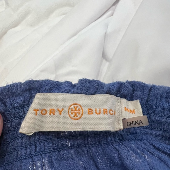 Tory Burch Loretta off the shoulder linen dress size M - Picture 5 of 5